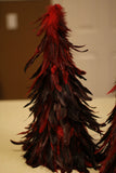 Two Red Feather Trees