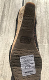 Navy Tweed Peeptoe Cork Wedge TOMS Shoes Size 11W Original Tags