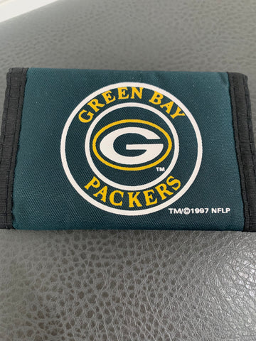 Vintage 1997 NFL Green Bay Packers Velcro Wallet