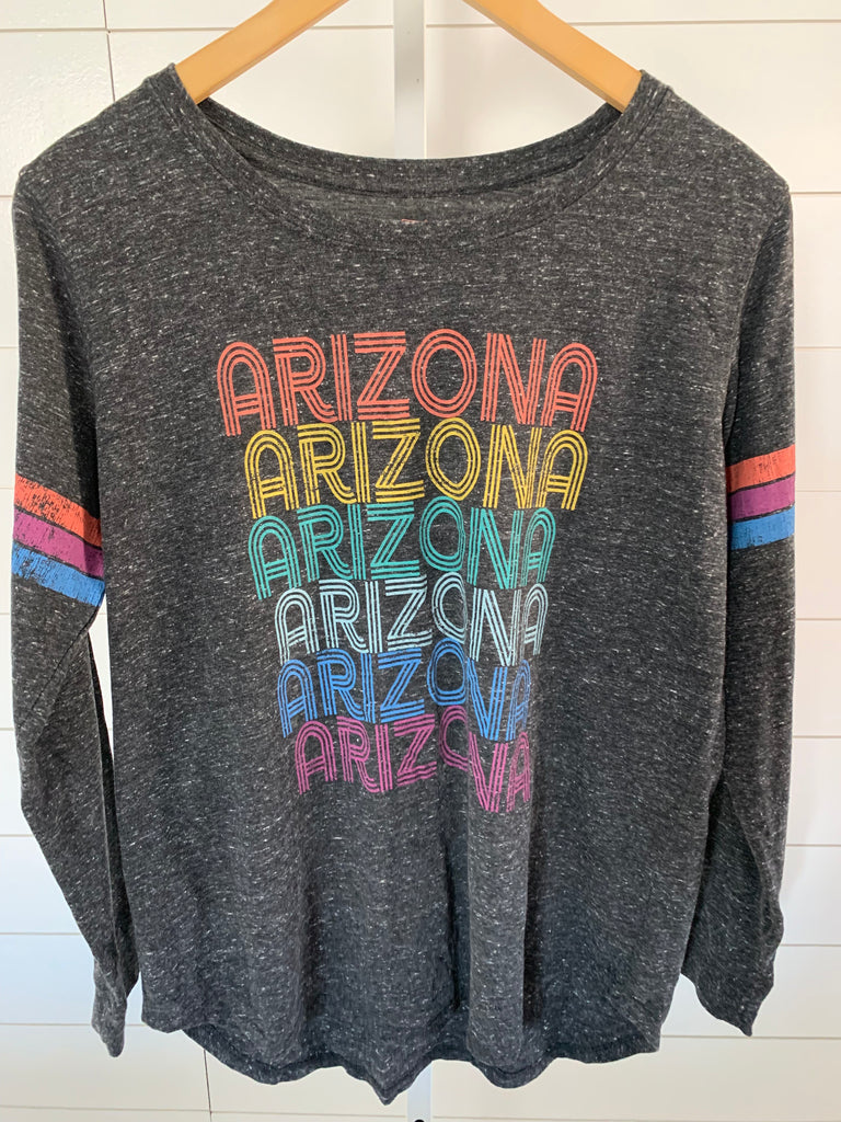 Women's State of Mine Arizona Long Sleeve Shirt Large