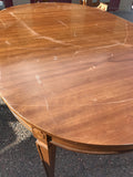 Vintage Firenze Fruitwood Drexel Dining Table and Chairs