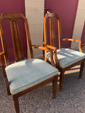 Vintage Firenze Fruitwood Drexel Dining Table and Chairs