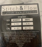 3 Pack Stitch & Flow Plantar Fasciitis Compression Socks NEW