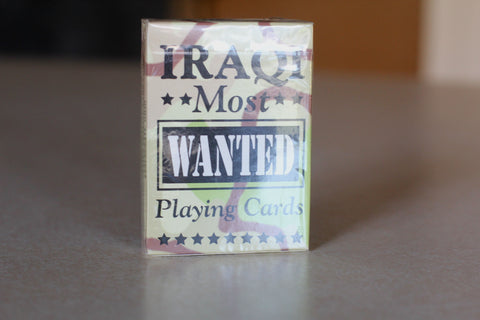 Iraqi Most Wanted Playing Cards