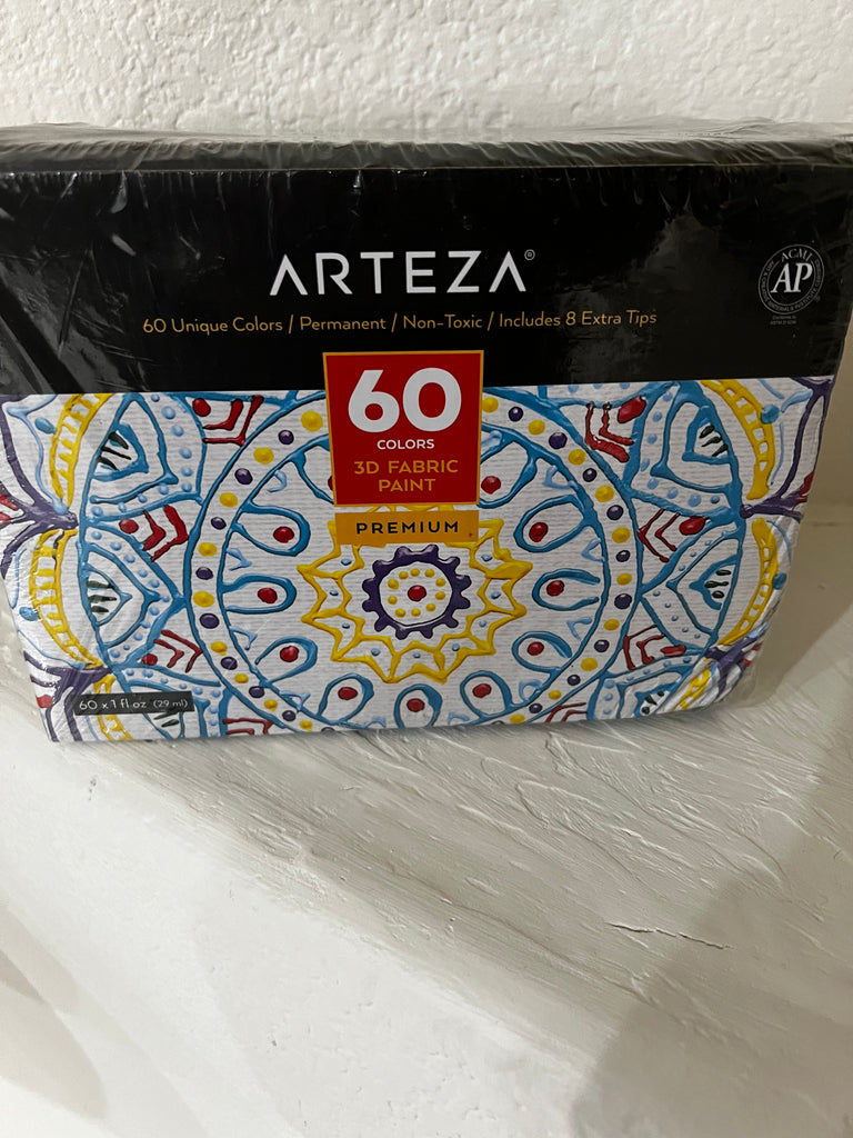 Fabric Paints - Set of 14 | Arteza