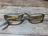 Two Pair of Midcentury Eyeglasses Aluminum Cat Eye