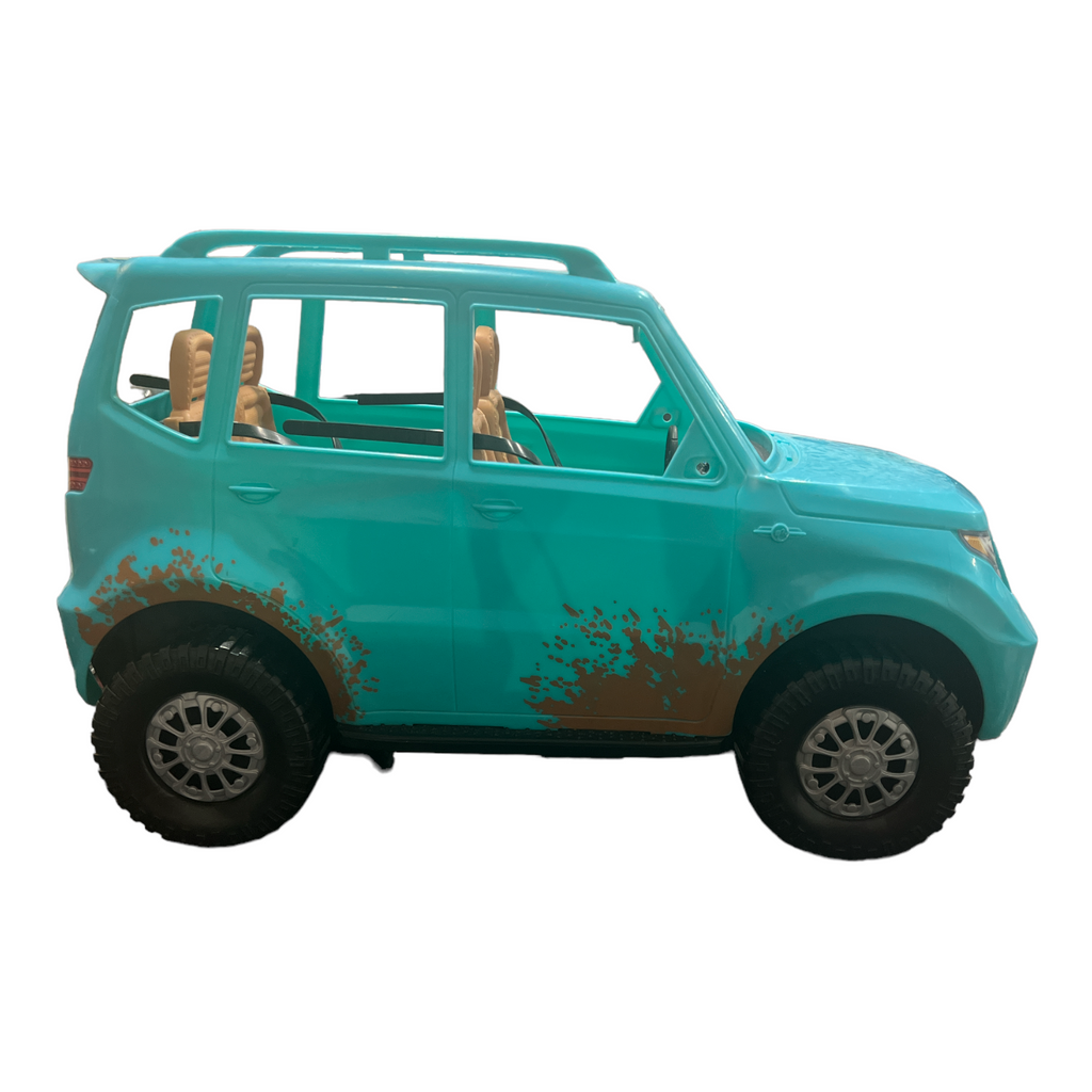Barbie SUV Teal Camping Jeep