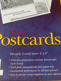 Avery 5389 Laser Postcards 100 cards